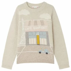 Pull Jodora Laine | Gris chiné