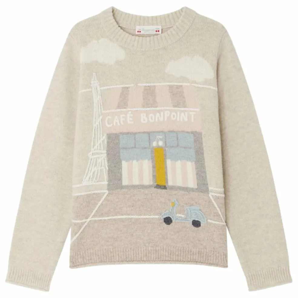Pull Jodora Laine | Gris chiné