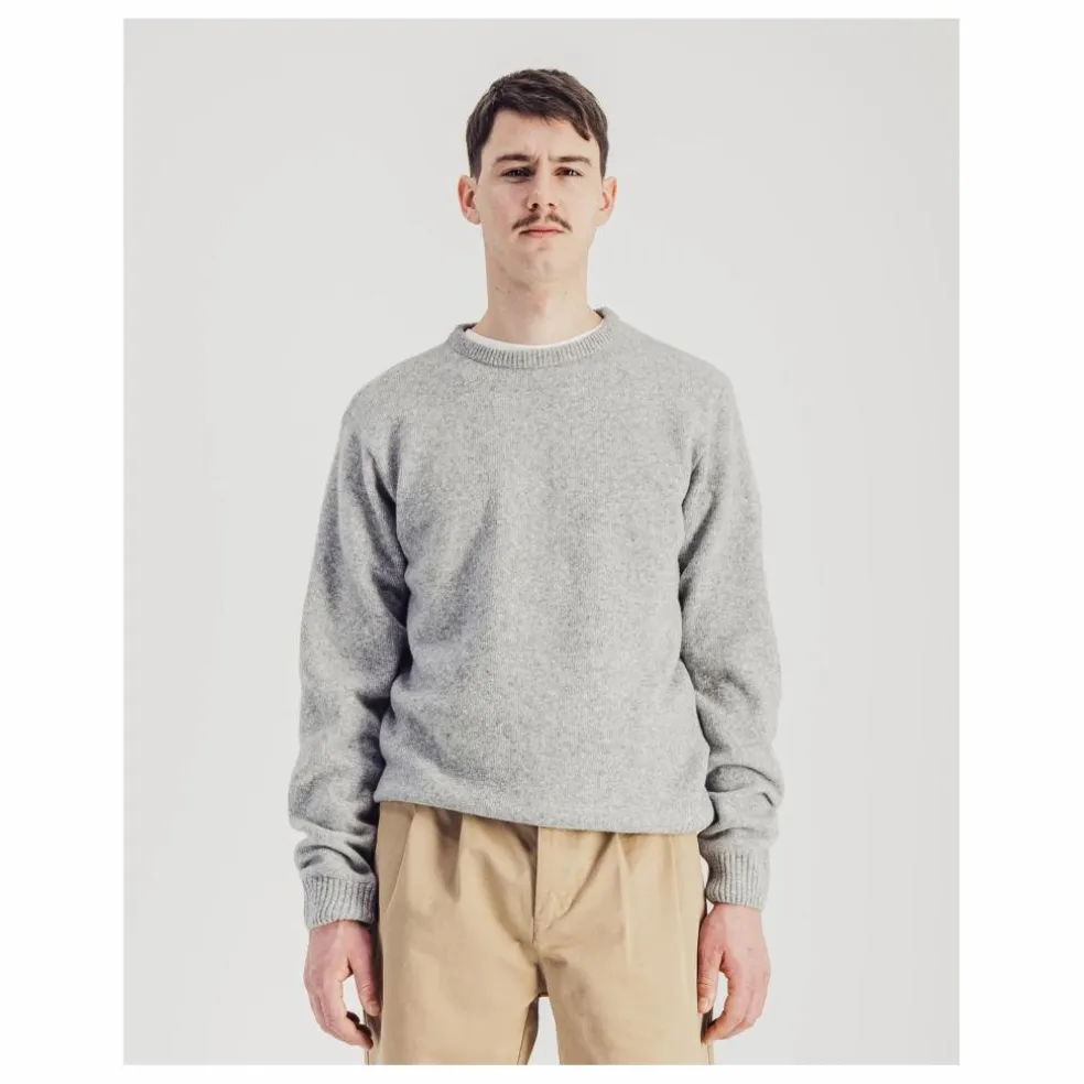 Pull Jonas Laine Mérinos Superfine | Gris chiné
