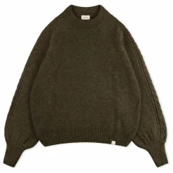 Pull Laine | Vert kaki