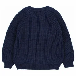 Pull Laine Alpaga | Bleu marine