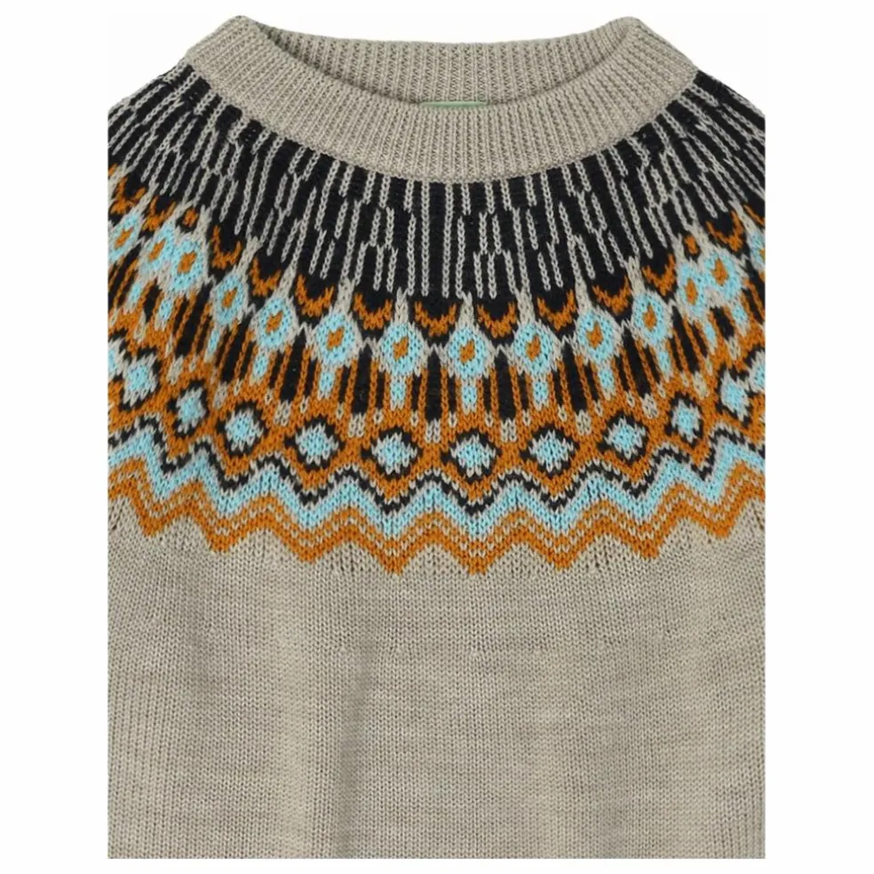 Pull Laine d'Agneau | Beige chiné