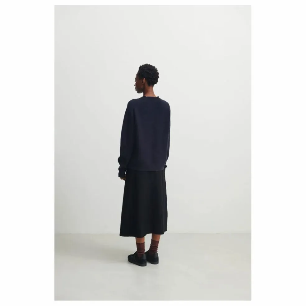 Pull Laine d'Agneau - Collection Femme | Bleu marine