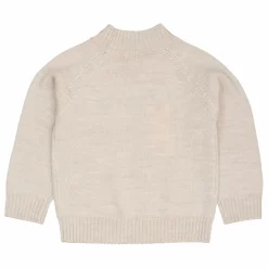 Pull Laine Mérinos | Beige chiné