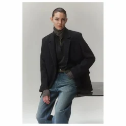 Pull Laine Mérinos et Cachemire | Gris anthracite