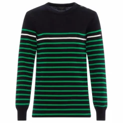 Pull Laine Mérinos Marinère x Smallable | Bleu marine