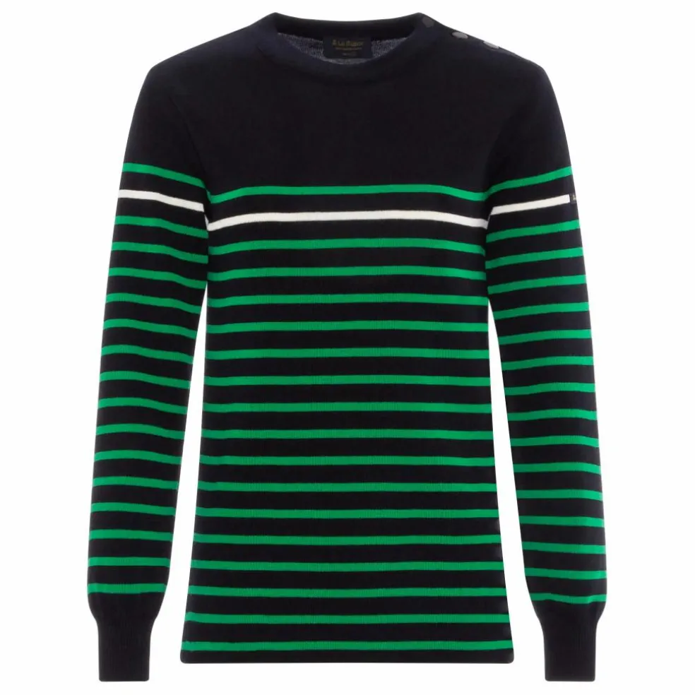 Pull Laine Mérinos Marinère x Smallable | Bleu marine