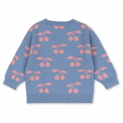 Pull Lapis Cerises Coton Bio | Violet
