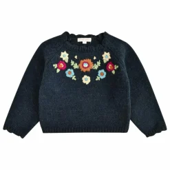 Pull Lilianou Laine | Bleu marine
