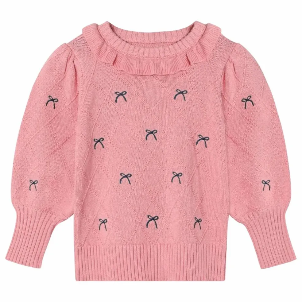 Pull Lucie Coton Bio | Rose