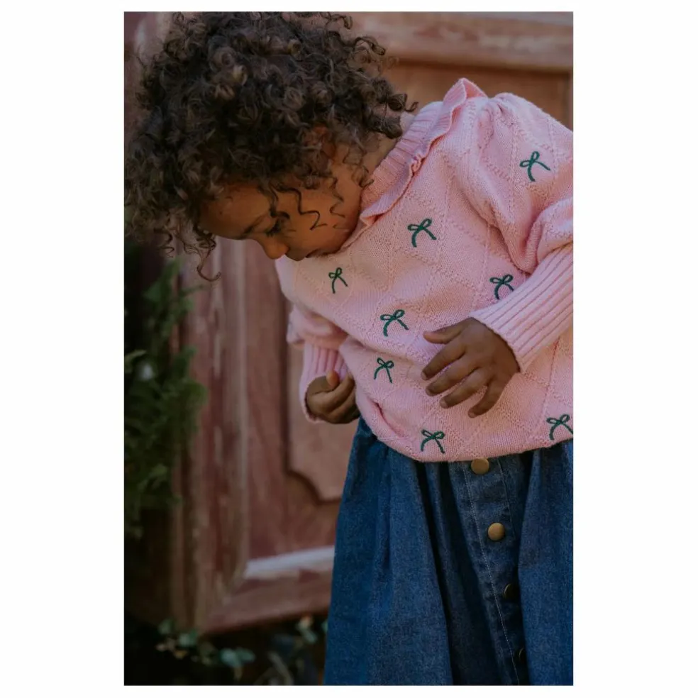 Pull Lucie Coton Bio | Rose