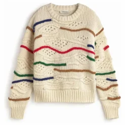 Pull Macrame Candela Laine | Ecru