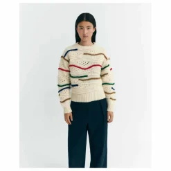 Pull Macrame Candela Laine | Ecru
