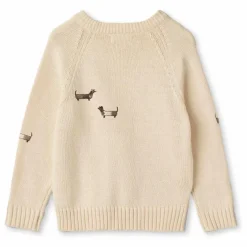Pull Mahdi Chiens Coton Bio | Ecru