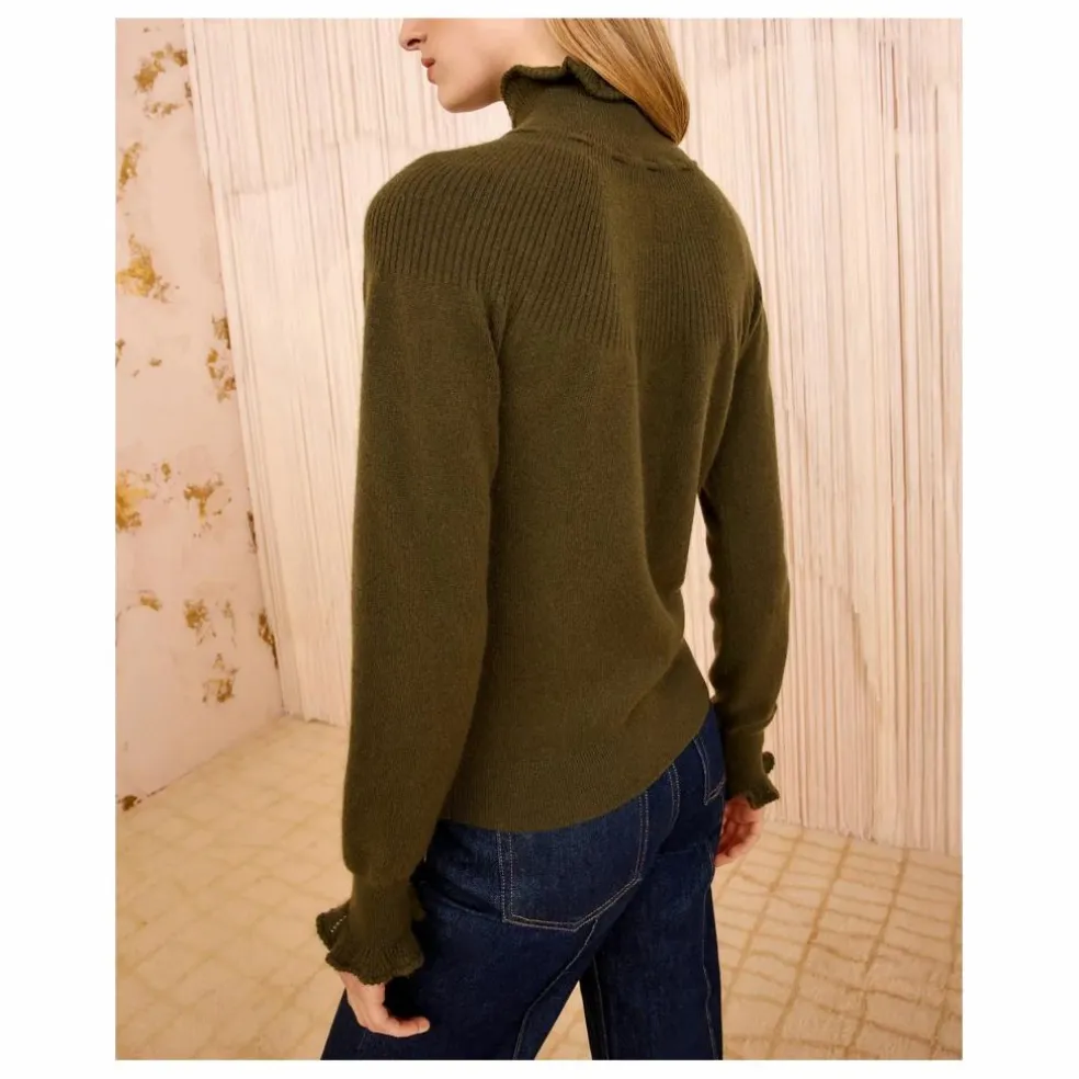 Pull Maisie Cachemire | Vert foncé