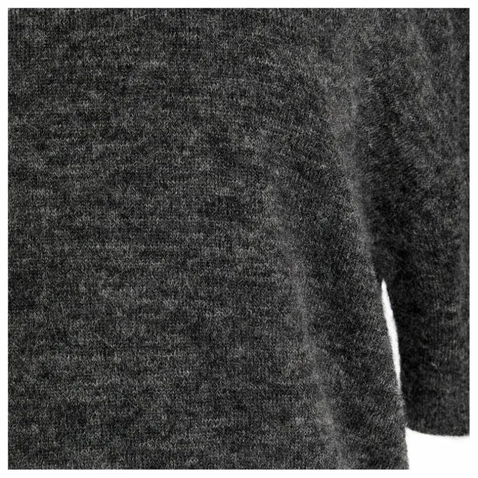 Pull Manches Courtes Alpaga | Gris