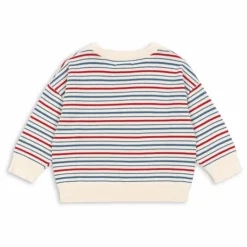 Pull Manis Rayé | Ecru