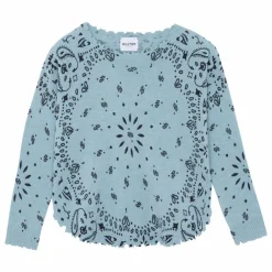 Pull Mela Bandana Cachemire | Bleu chiné