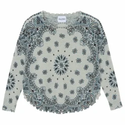 Pull Mela Western Cachemire | Gris clair