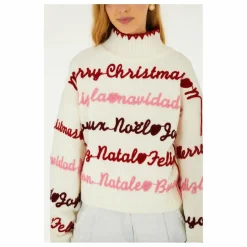 Pull Merry Christmas | Ecru