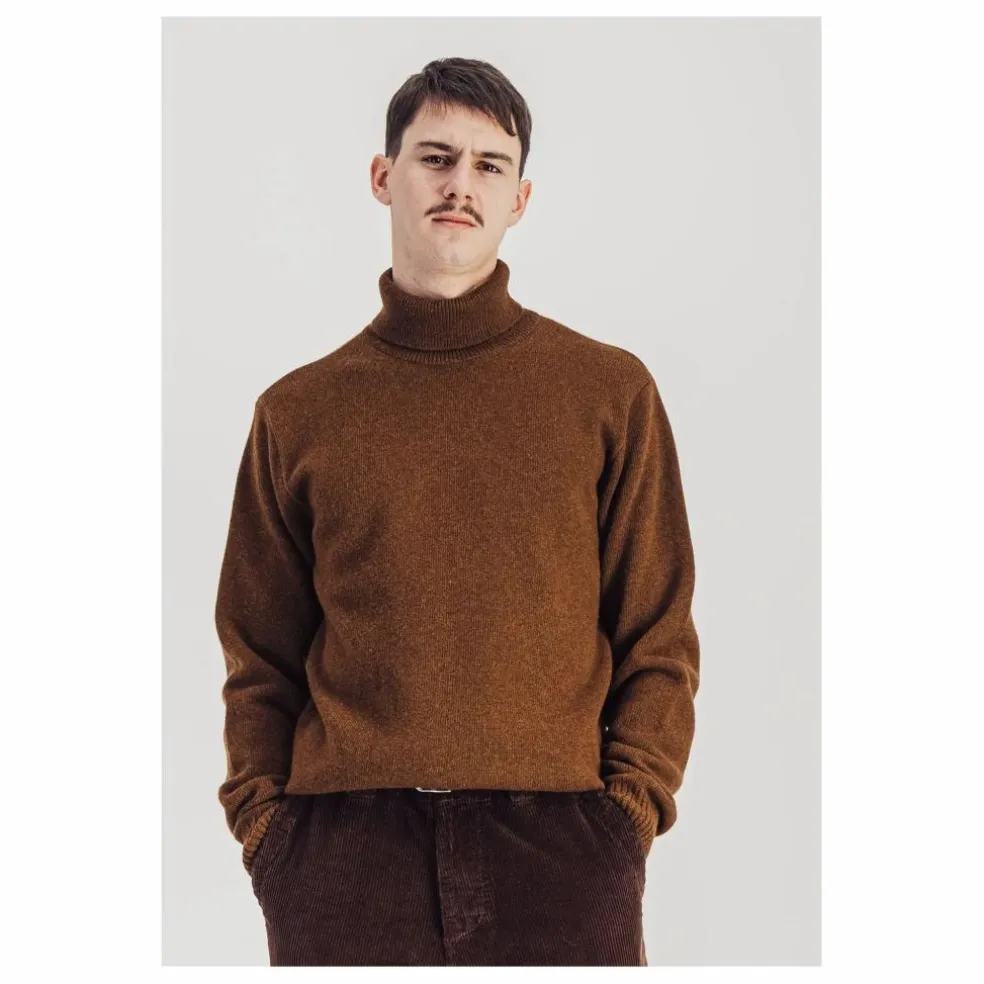 Pull Michel Laine Mérinos Superfine | Rouille