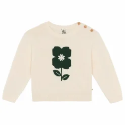 Pull Misty Flower | Ecru