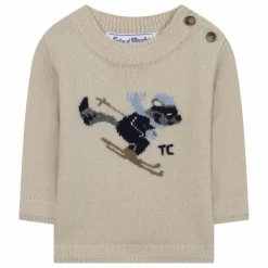 Pull Mouffette Laine | Beige
