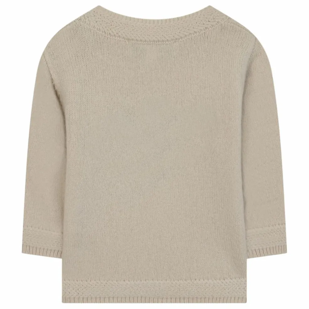 Pull Mouffette Laine | Beige