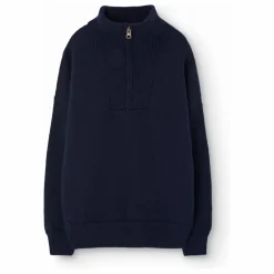 Pull Nilgai Laine de Mérinos | Bleu marine