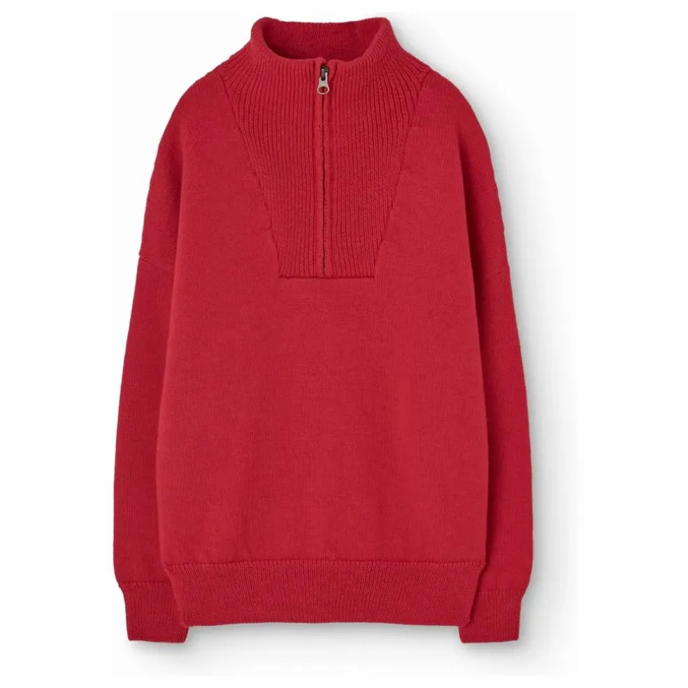 Pull Nilgai Laine de Mérinos | Rouge