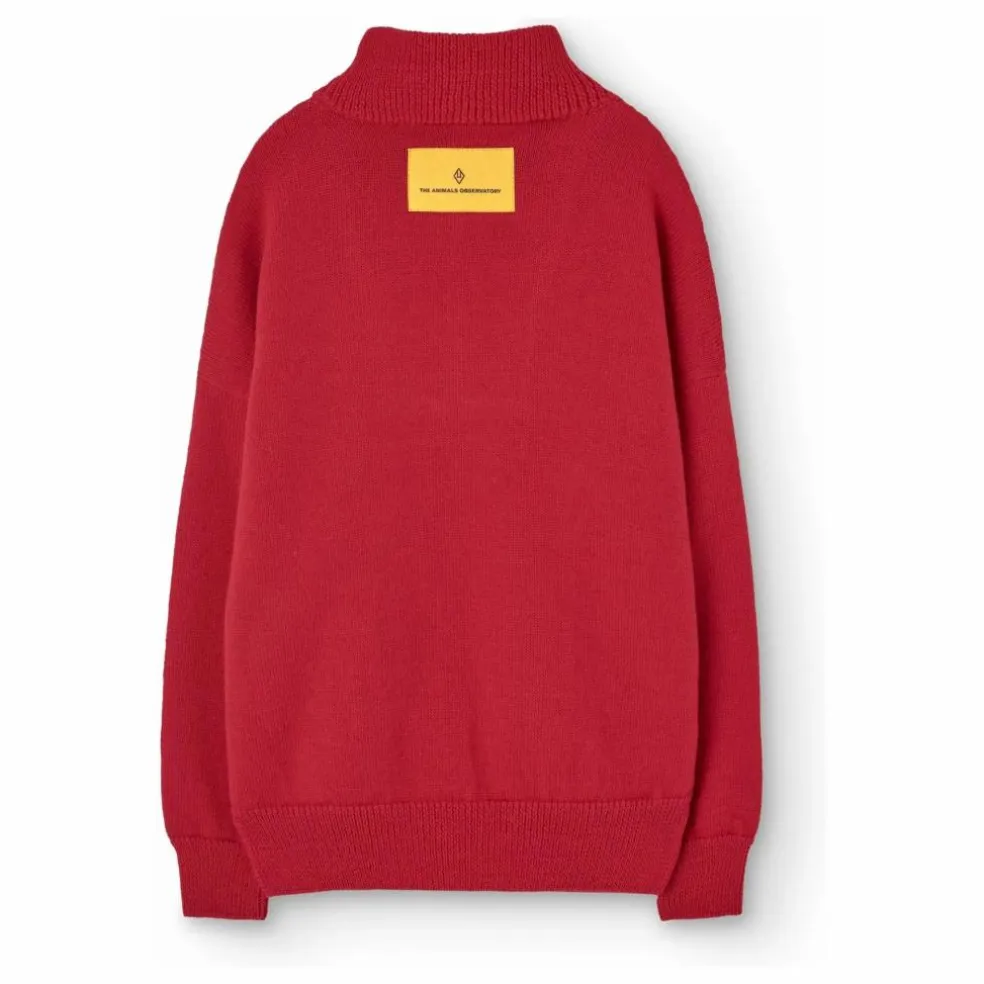Pull Nilgai Laine de Mérinos | Rouge