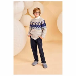 Pull Onyx Jacquard | Gris