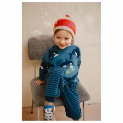 Pull Orca Family Coton Bio | Bleu