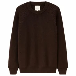 Pull Oslo Laine Mérinos et Coton Bio | Marron