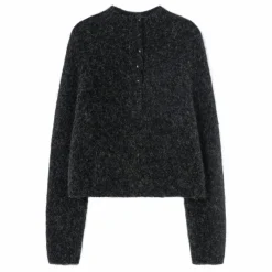 Pull Polo Baby Alpaga | Gris anthracite