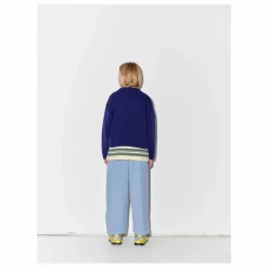 Pull Polo Laine | Bleu marine