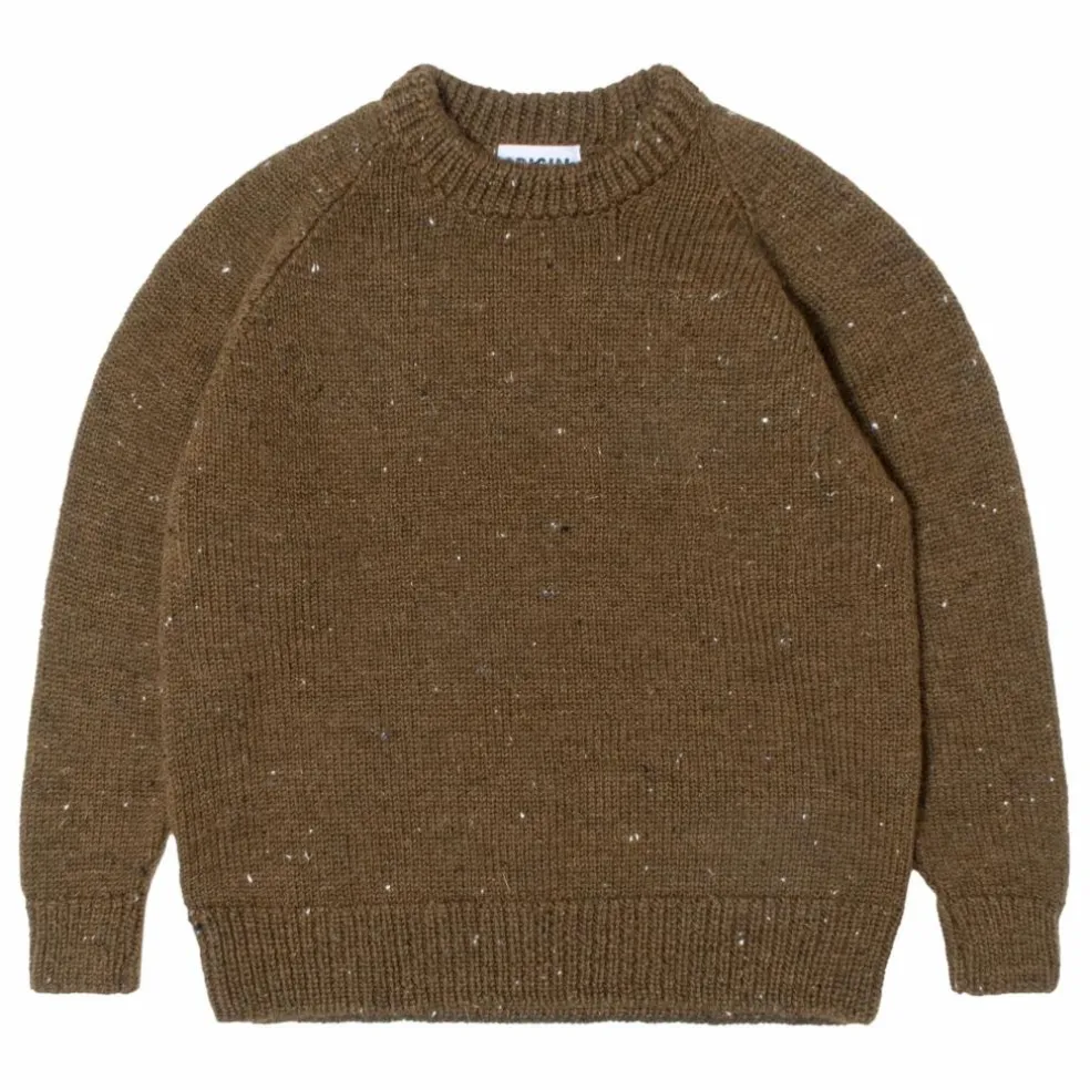 Pull Raglan Chunky Laine | Khaki