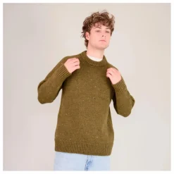 Pull Raglan Chunky Laine | Khaki