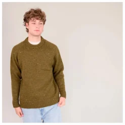 Pull Raglan Chunky Laine | Khaki