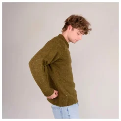 Pull Raglan Chunky Laine | Khaki