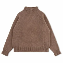 Pull Raglan Laine | Marron