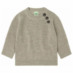 Pull Raglan Laine de Mérinos | Beige chiné