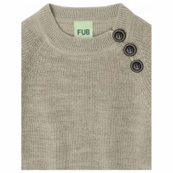 Pull Raglan Laine de Mérinos | Beige chiné