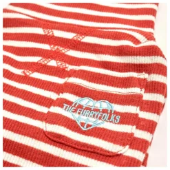 Pull rayé | Rouge