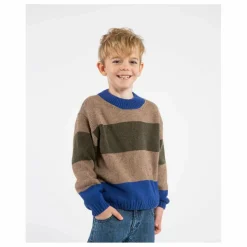 Pull Rayé Laine | Bleu