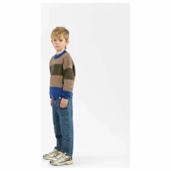 Pull Rayé Laine | Bleu