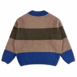 Pull Rayé Laine | Bleu