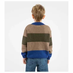 Pull Rayé Laine | Bleu