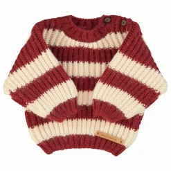 Pull Rayé Laine | Bordeaux
