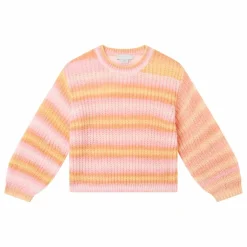Pull Rayures | Abricot